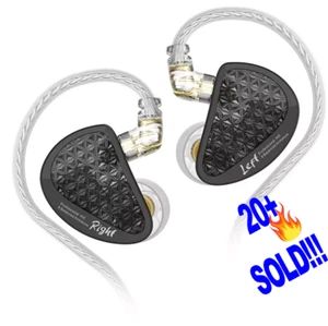 KZ AS16 PRO in Ear Earphones 8 Balanced Armature HiFi Monitor Earphone Headset - Picture 1 of 15