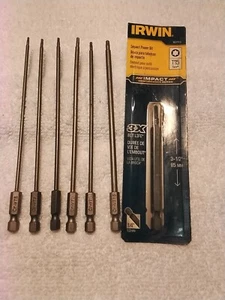 7pc TORQUE 6" 3 1/2" BIT SET - Picture 1 of 4
