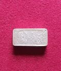 King charles 2nd  2oz silver ingot Hallmarked Depicting the great fire of london