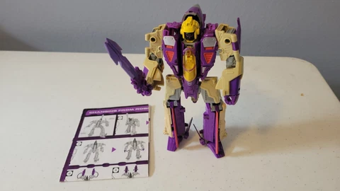 Hasbro Transformers Generations 30th Anniversary Blitzwing Action Figure Cover