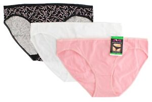 Maidenform Bikini Underwear Panties, Women's Cotton Stretch Tagless Panty 3 Pack