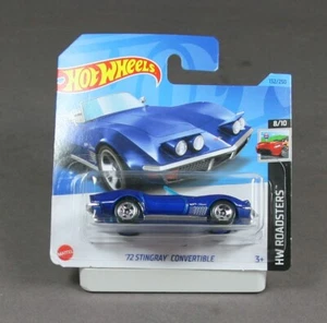 Chevrolet Corvette Stingray C3 azul HKG30 1/64 Hot Wheels Roadsters 2023 ́72 - Imagen 1 de 1
