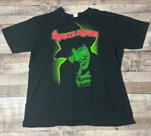Marilyn Manson Shirt Adult 3XL Black Sweet Dreams Dope Hat Goth Heavy Rock Tee - Picture 1 of 8
