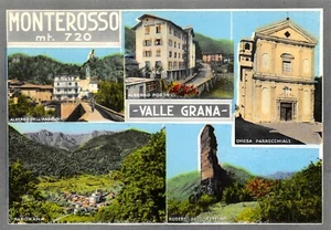 A5173) MONTEROSSO VALLE GRANA VEDUTINE CUNEO - Picture 1 of 2