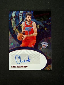 2024-25 Panini Revolution Chet Holmgren Auto Red Ice /28 - Picture 1 of 2