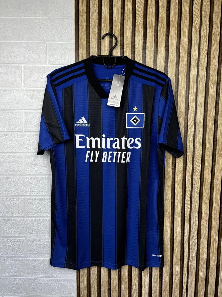 HAMBURG JERSEY AWAY FOOTBALL SOCCER SHIRT 2021 - 2022 ADIDAS TRIKOT MEN sz M