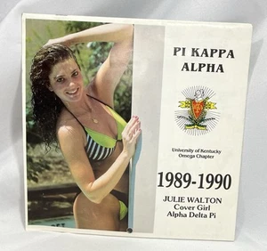 1989 Pi Kappa Alpha Omega Chapter University Kentucky Dream Girl Calendar Pike - Picture 1 of 7