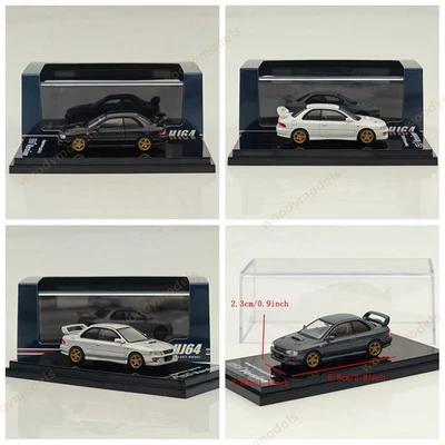 Hobby Japan 1/64 SUBARU Impreza PURE SPORTS COUPE WRX type R STi Version (GC8) V - Image 1 of 4