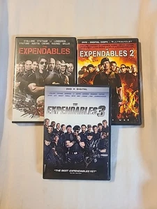 The Expendables 1, 2, 3 DVD Lot-Used  - Picture 1 of 5