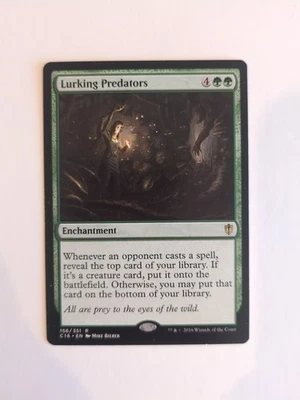 WOTC MTG Commander 2016 Lurking Predators (R) NM - Image 1 of 2