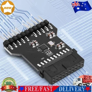 USB 3.0 19PIN To USB 2.0 9PIN Interface Expansion Card Wear Resist - Afbeelding 1 van 10