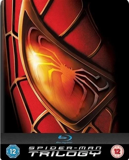 Spider Man Trilogy - 3 Disc Steelbook Edition Blu-ray Bluray Movie Film - Image 1 of 1