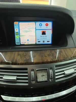 Mercedes Benz S Class W221 W216 Wireless Carplay Android Auto for NTG3.0 NTG3.5 - Image 1 of 4