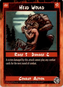 Ferita alla testa dell'Apocalisse Rage 1995 - Foto 1 di 2