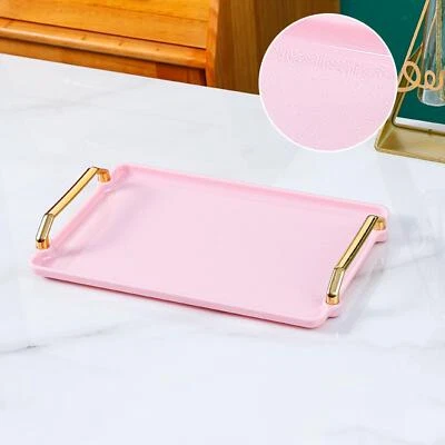 Serving Tray Fruit Dessert Tray Vanity Tray for Coffee Table Drinks Kitchen - Image 1 of 4