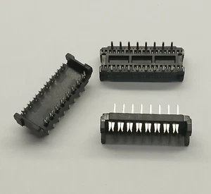 2 STCK. IC Adapter Buchse 16 Pin Stecker mit Lötklemmen 2,54mm Steigung - Bild 1 von 1