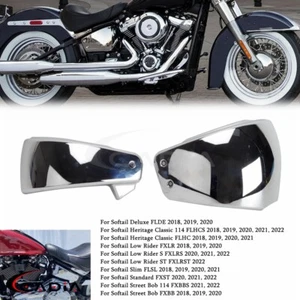 Chrome Battery Cover For Harley Softail M8 Street Bob FXBB FXBBS FXLRST 2018-22 - Picture 1 of 9