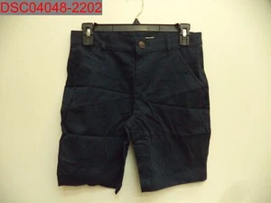 NWT- Old Navy Girls' Ink Blue Uniform Twill Bermuda Shorts, Size 14 500048446919 - Picture 1 of 10