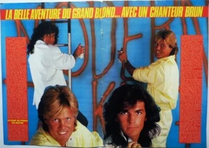 MODERN TALKING Thomas Anders Dieter Bohlen = 3 PAGES 1985 FRENCH CLIPPING - Imagen 1 de 2