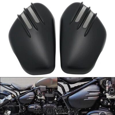 ABS Battery Side Cover For Triumph Bonneville Bobber Speedmaster 1200 2018-2022 - Image 1 of 4