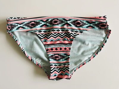 Traje de baño inferior de bikini verde azulado coral para niñas OP Juniors talla pequeña 3-5 Foto 1 de 4