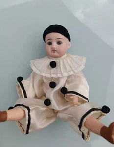 Beautiful Rare French Tete Bebe Peridot Clown Antique Doll, Stunning Condition💖 - Picture 1 of 20