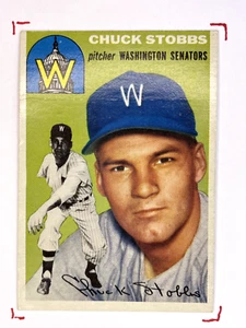 1954 Topps Chuck Stobbs #185 Washington Senators - Picture 1 of 4