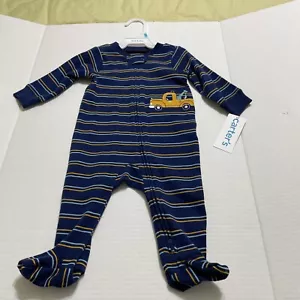 Carters Baby Boy Sleep & Play 6 Months NWT - Picture 1 of 7