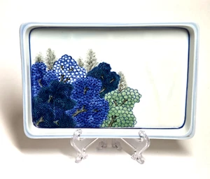 De Colección Takahashi Japón Pequeña Bandeja Plato Baratija San Francisco Árboles Azules Usado en Excelente Condición - Imagen 1 de 11