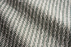 Perennials Outdoor Striped Uphol Fabric- Tatton Stripe / Patina 2.50 yd 860-42 - Picture 1 of 2