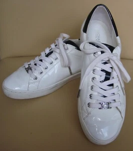 Michael Kors Sneaker weiß/schwarz Leder 41 M10 - Bild 1 von 4