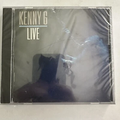 Kenny G : Live (CD, 1989) Sealed (Cracked Case) - Image 1 of 2
