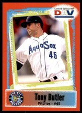 2011 Disabled American Veterans Minor League Tony Butler Everett Aquasox #981
