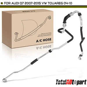 AC A/C Refrigerant Suction Hose Line for Volkswagen Touareg 04-10 Audi Q7 07-15 - Picture 1 of 8
