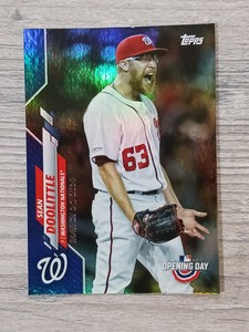 2020 Topps Opening Day #6 Sean Doolittle Blue Foil /2020 G07-045