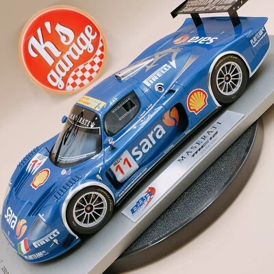 BBR 1/18 Maserati MC12 GT FIA 2007 #11 sara blue resin model 250 pcs. P1807 - Image 1 of 4