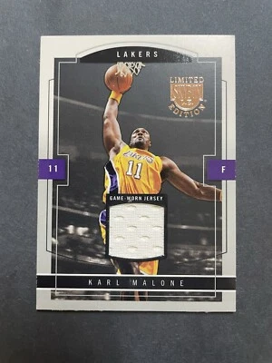 2003-04 Skybox Limited Edition Jersey Proof /399 Karl Malone #30 HOF - Image 1 of 2