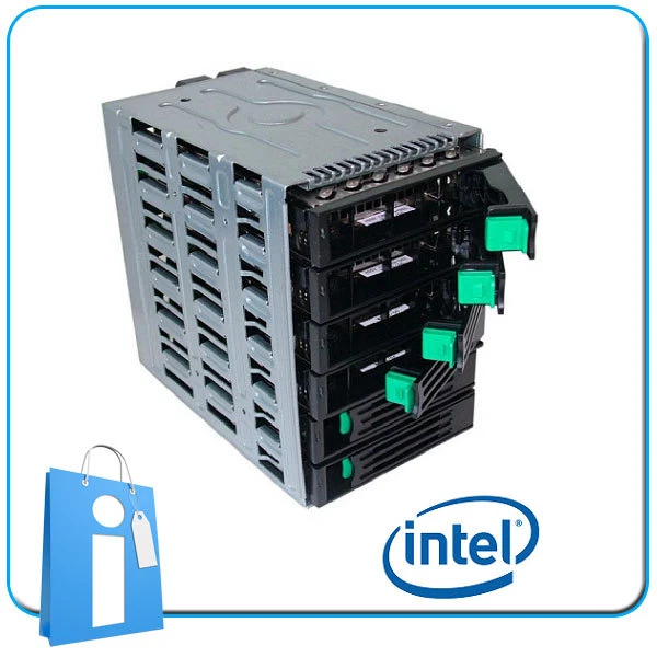 Carte D'Extension Intel 6 X SCSI HOTSWAP AXX6SCSIDB Pour Intel SC5300 / SC5295 - Photo 1/1