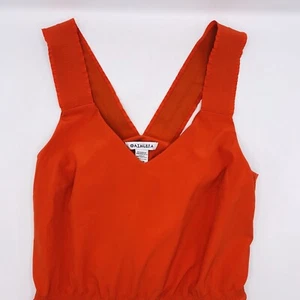 Athleta Tall Orange Athleisure Mini Dress Golf Tennis Sporty Women's XS/TP - Picture 1 of 6