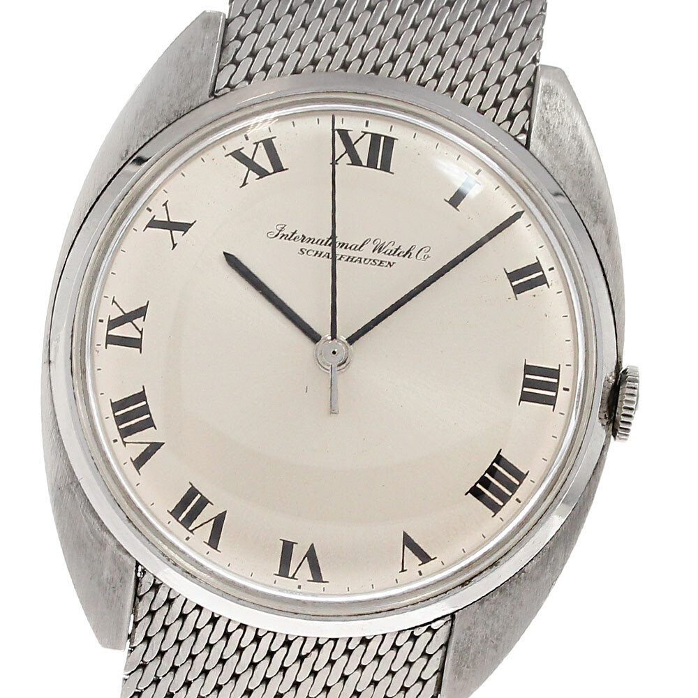 IWC Stainless Steel Band Mechanical (Manual) Wristwatches for sale 