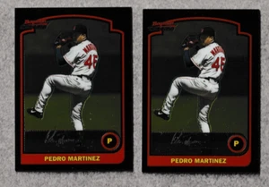 (2) 2003 Bowman Chrome #109 Lot Pedro Martinez Red Sox NY Mets - Bild 1 von 2
