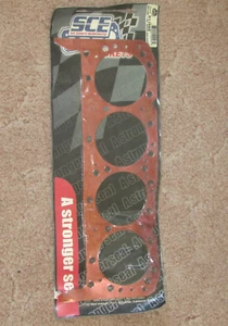 SCE Copper Head Gasket 4.060" x .032" #011063 - Picture 1 of 5