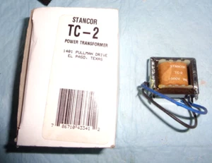 STANCOR TC-2 Power Transformer General Purpose Inductor 11 MHYS 1A DC 1000V .75Ω - Picture 1 of 5