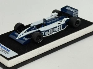 1/43 Brabham BT50 BMW from 1986 F1 Season Ricardo Patrese Leather base JPN81 * - Picture 1 of 7