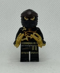 NUOVO LEGO Cole - Minifigure Spinjitzu Burst Ninjago Ninja Nero 70685 - Foto 1 di 6
