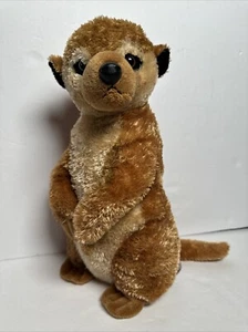 Aurora Soft Cute Toy Cuddly Plush Meerkat Stuffed Animal Plushie 11” - Picture 1 of 11