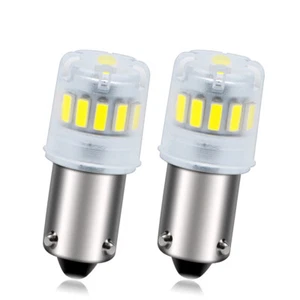 1pair White 10-30V BAY9S H21W LED Bulb For Reverse Backup Side Maker Light Bulb - Picture 1 of 9