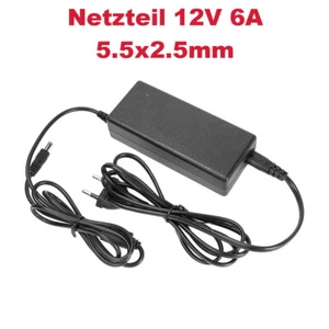 12V 6A Netzteil Ladekabel Ladegerät 5.5x2.5mm für Acer Asus LCD-Bildschirme - Bild 1 von 1