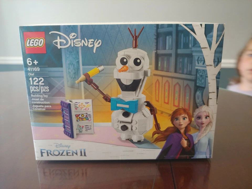 Novo Conjunto de Boneco de Neve LEGO Disney Frozen II OLAF, #41169, Novo Em Caixa Selada de Fábrica - Imagem 1 de 2