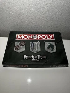 Monopoly Attack on Titan - ( ab 8 Jahren ) - Gebraucht mit Extra Figuren - Bild 1 von 13